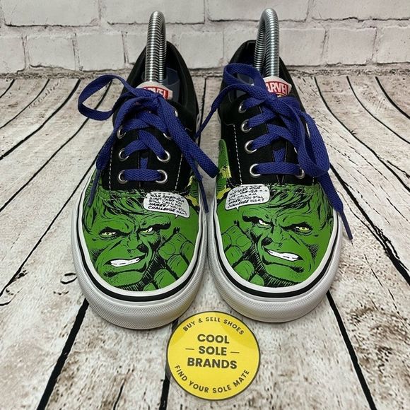 Vans Marvel Hulk Shoes. Men 5.5 / Women 7 - Picture 3 of 8